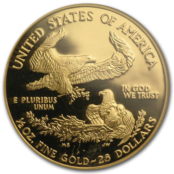 2007-W 1/2 oz Proof American Gold Eagle PF-70 NGC (ER)