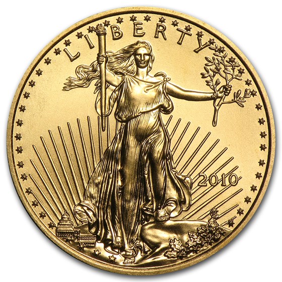 2010 1/4 oz American Gold Eagle BU